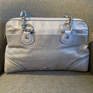 Bimba y Lola shoulder bag/grey leather